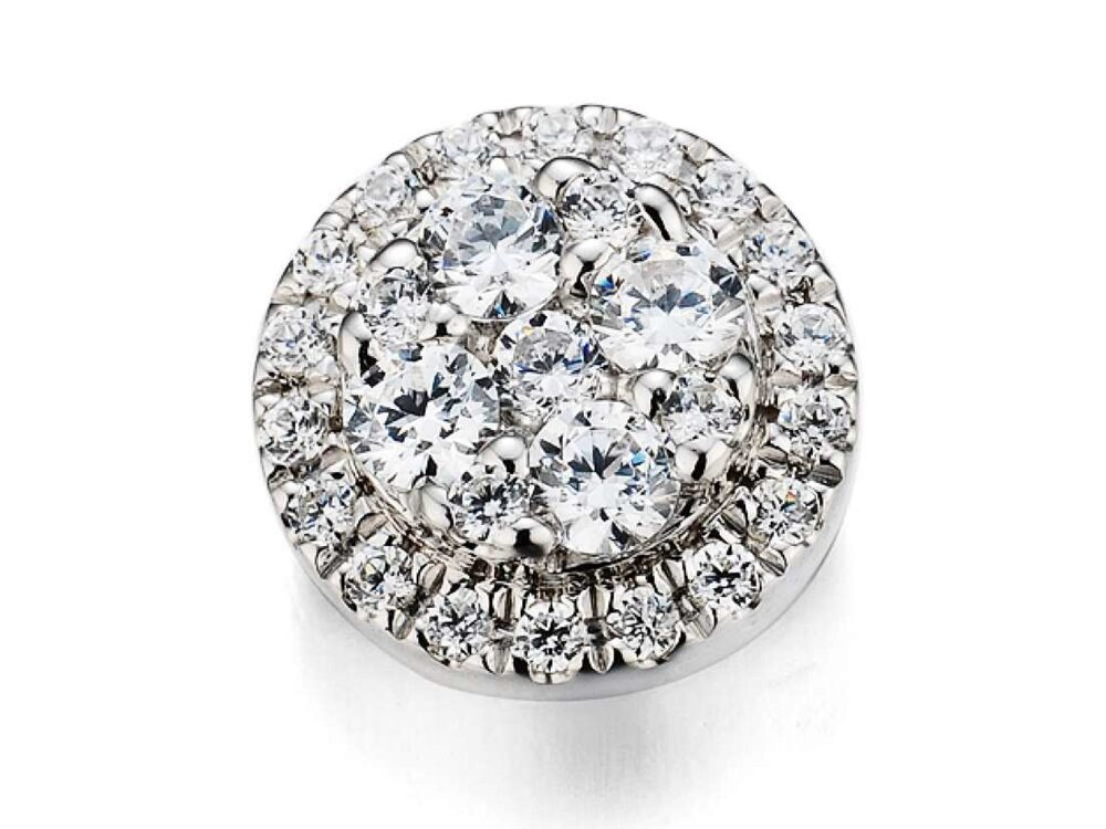 Hanger Briljant - 18kt Witgoud | COLLECTION VANSCHOENWINKEL