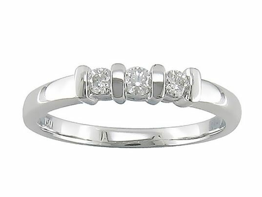 Ring briljant - 18kt Witgoud | J & A Collection 1970