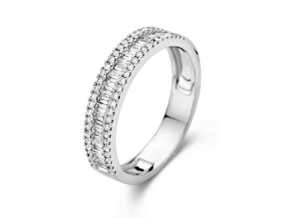 Ring alliance briljant - 18kt Witgoud | COLLECTION VANSCHOENWINKEL