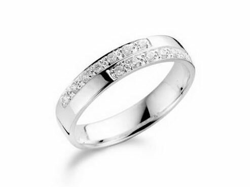 Ring alliance briljant - 18kt Witgoud | J & A Collection 1970