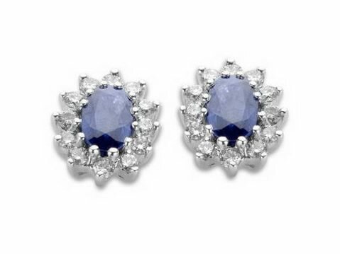 Oorbel kl.steen-briljant - 18kt Bicolor | COLLECTION VANSCHOENWINKEL