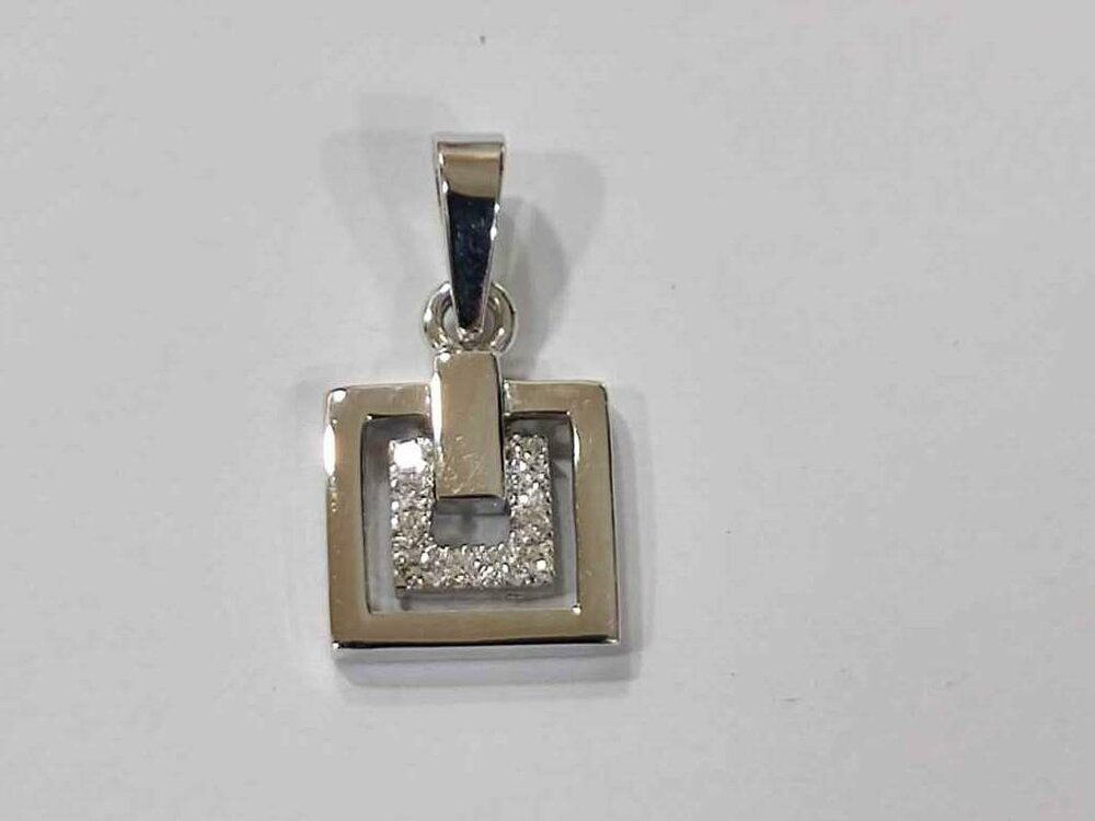 Hanger Briljant - 18kt Witgoud | COLLECTION VANSCHOENWINKEL