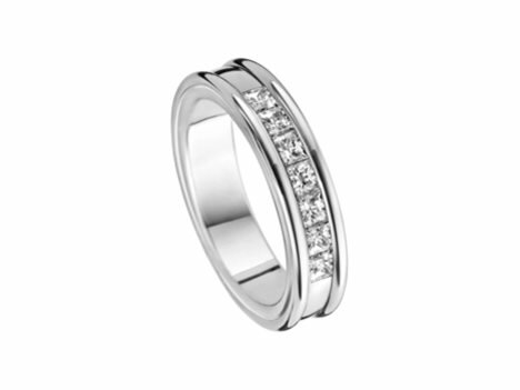 Mémoire Trouwring - 18kt Witgoud | Mémoire Ring