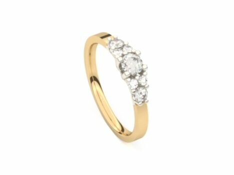 Mémoire Trouwring - 18kt Bicolor | Mémoire Ring