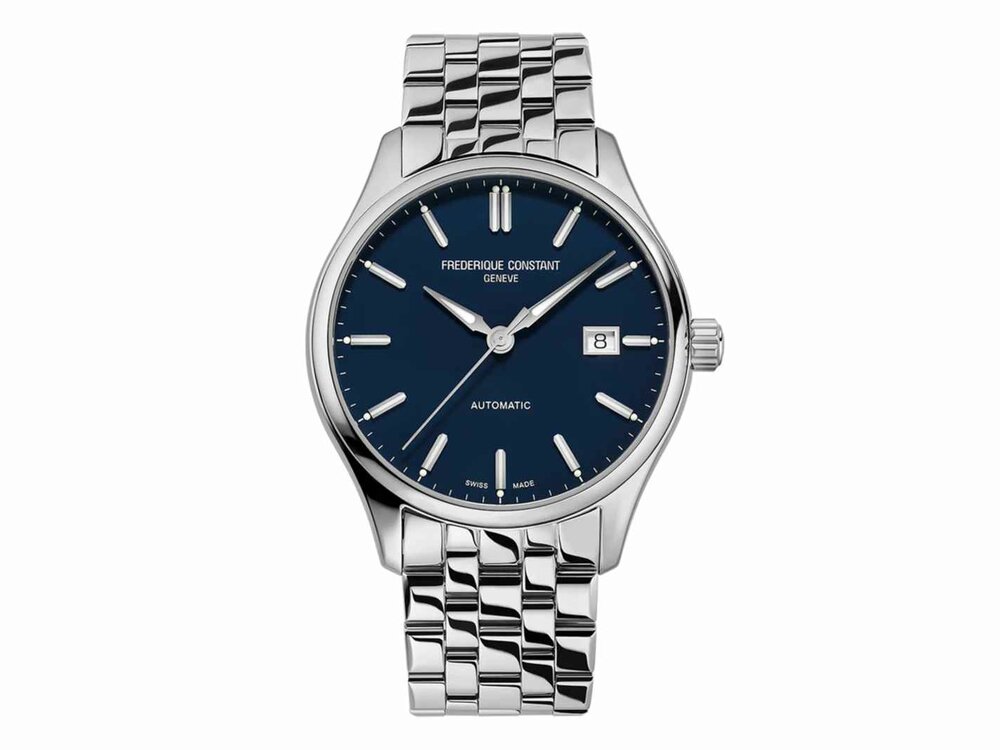 FREDERIQUE CONSTANT MEN - AUTOMATIC METAL BRACELET | FREDERIQUE CONSTANT GENEVE