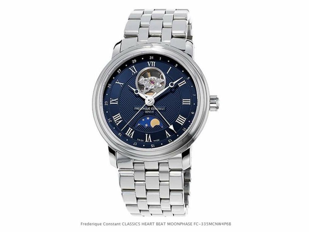 FREDERIQUE CONSTANT MEN - AUTOMATIC METAL BRACELET | FREDERIQUE CONSTANT GENEVE