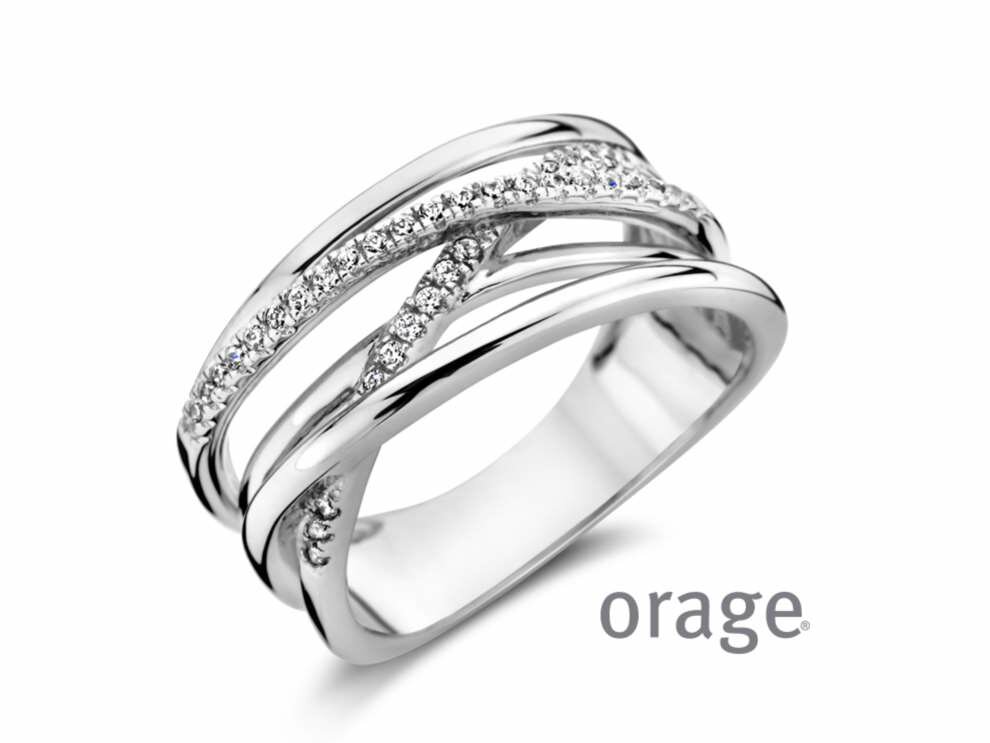 RING ZIRCONIA - Orage Silver Jewellery | (Ag) Orage Zilver