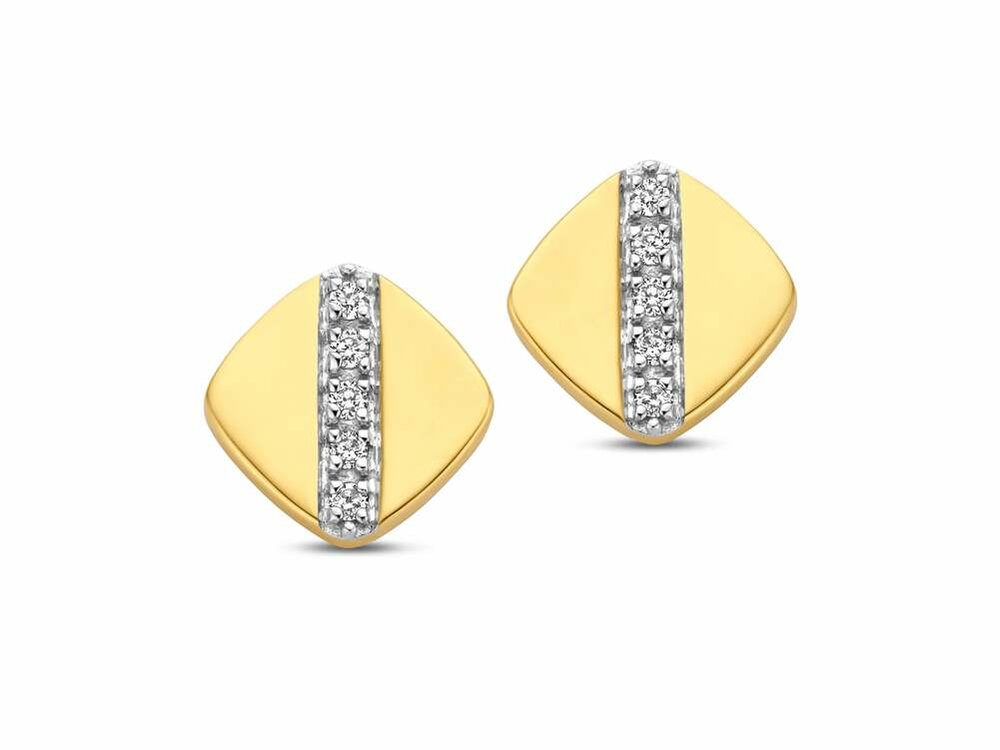 Oorbellen - 18kt Geelgoud | COLLECTION VANSCHOENWINKEL