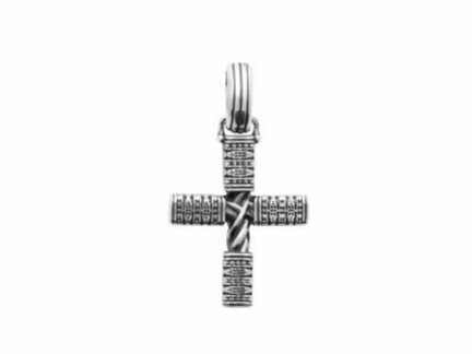 Hanger Kruisje - Zilver Gerhodineerd | (AG) Zilver Collection VS