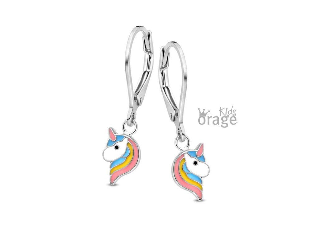 Oorbellen kinder afhanger - Orage Kids Silver | (Ag) Orage Zilver