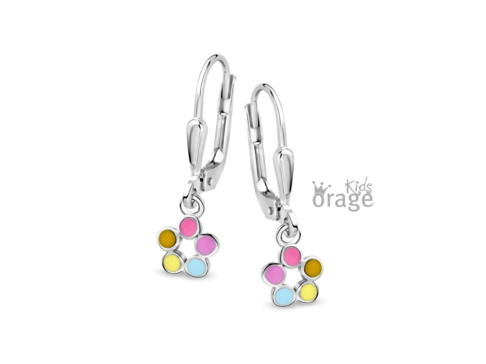 Oorbellen kinder afhanger - Orage Kids Silver | (Ag) Orage Zilver