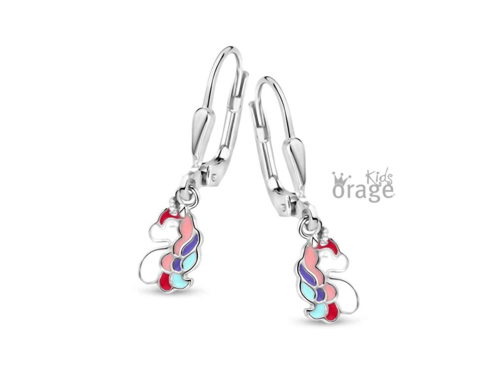 Oorbellen kinder afhanger - Orage Kids Silver | (Ag) Orage Zilver