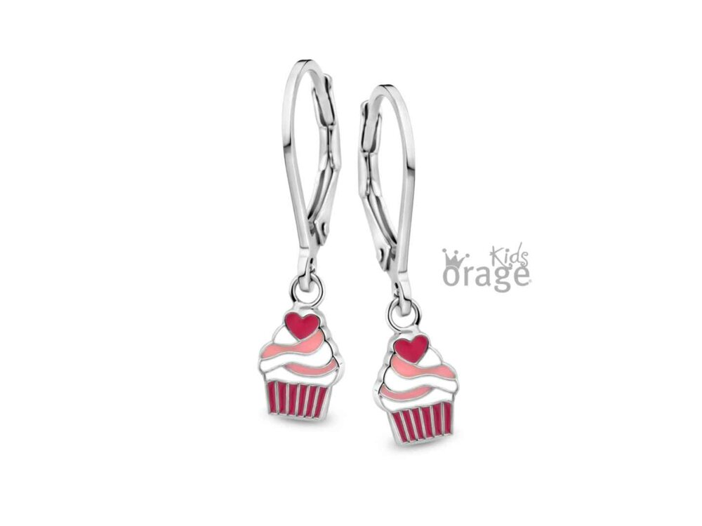 Oorbellen kinder afhanger - Orage Kids Silver | (Ag) Orage Zilver