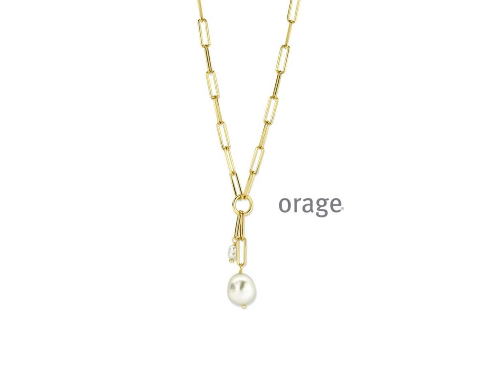 Hanger met Ketting - Orage Juwelen | (Ag) Orage Zilver