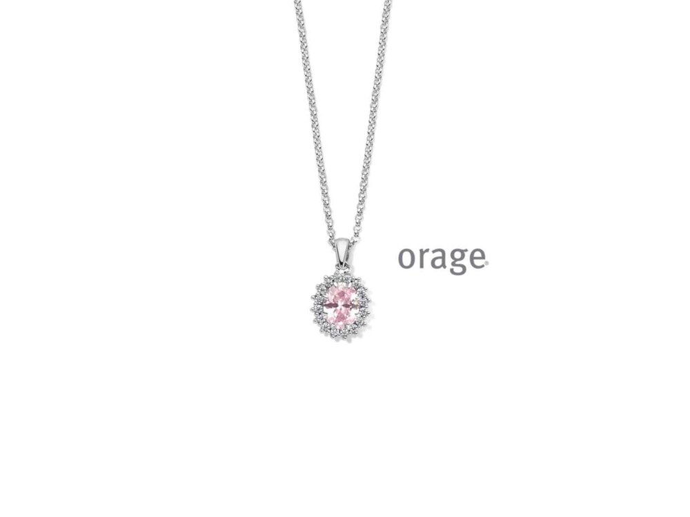 Hanger met Ketting - Orage Silver Jewellery | (Ag) Orage Zilver