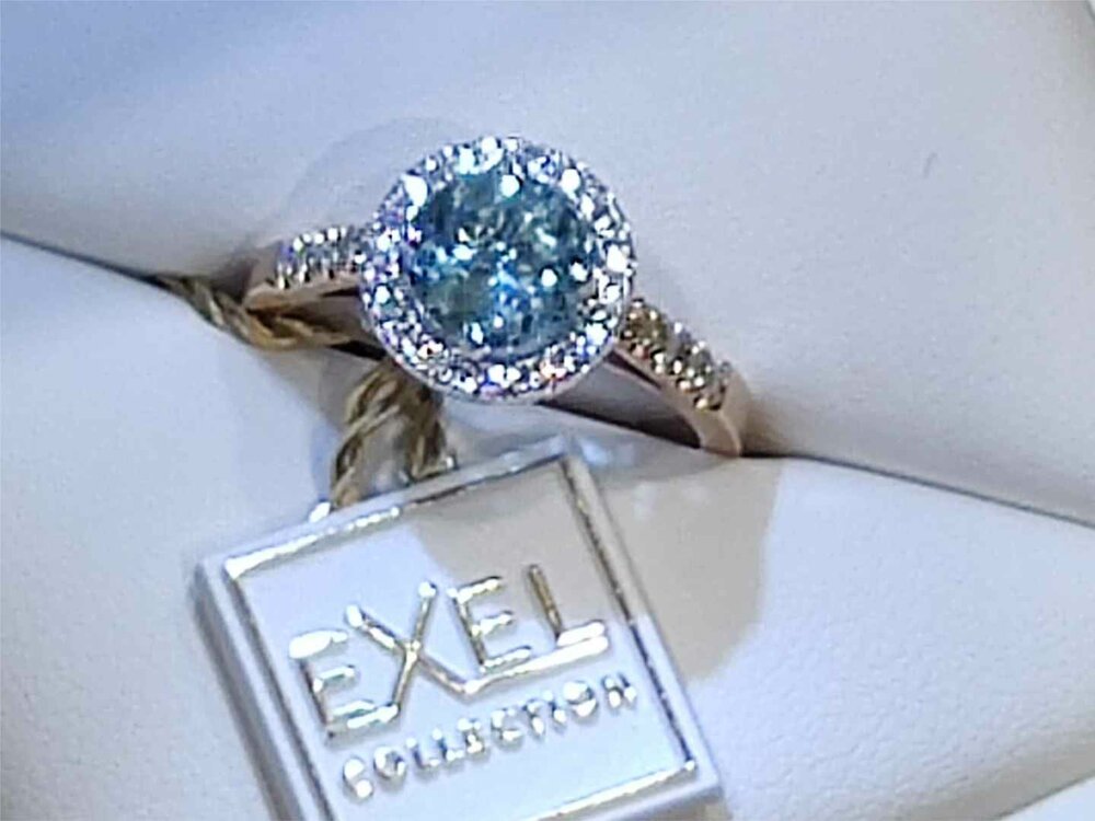 Ring kl.steen-Briljant - 18kt Bicolor | Exel Collection