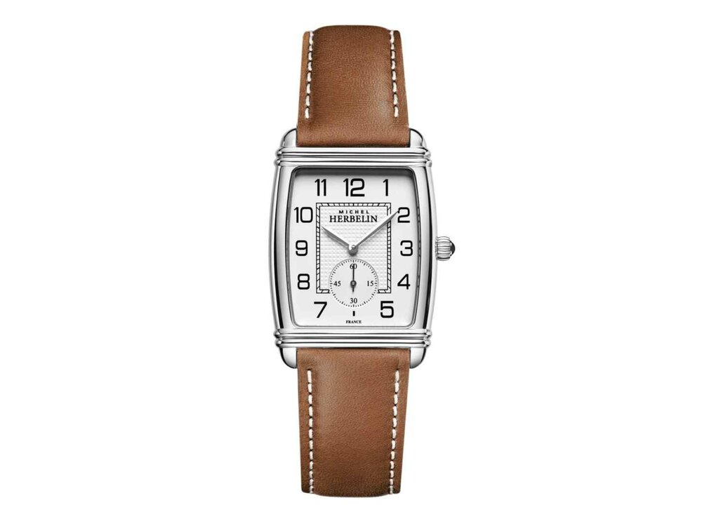 M.HERBELIN WATCHES MEN - M.HERBELIN CHR QUARTZ LEER | MICHEL HERBELIN