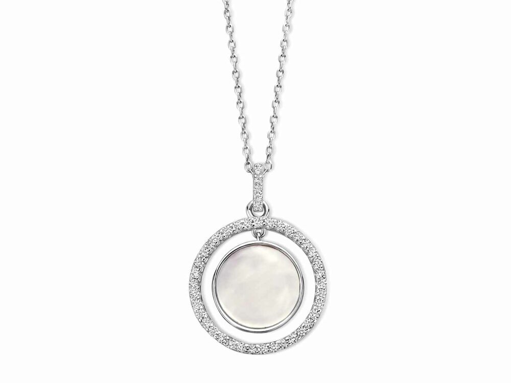 KETTING MET HANGER - Naiomy (AG) Zilver