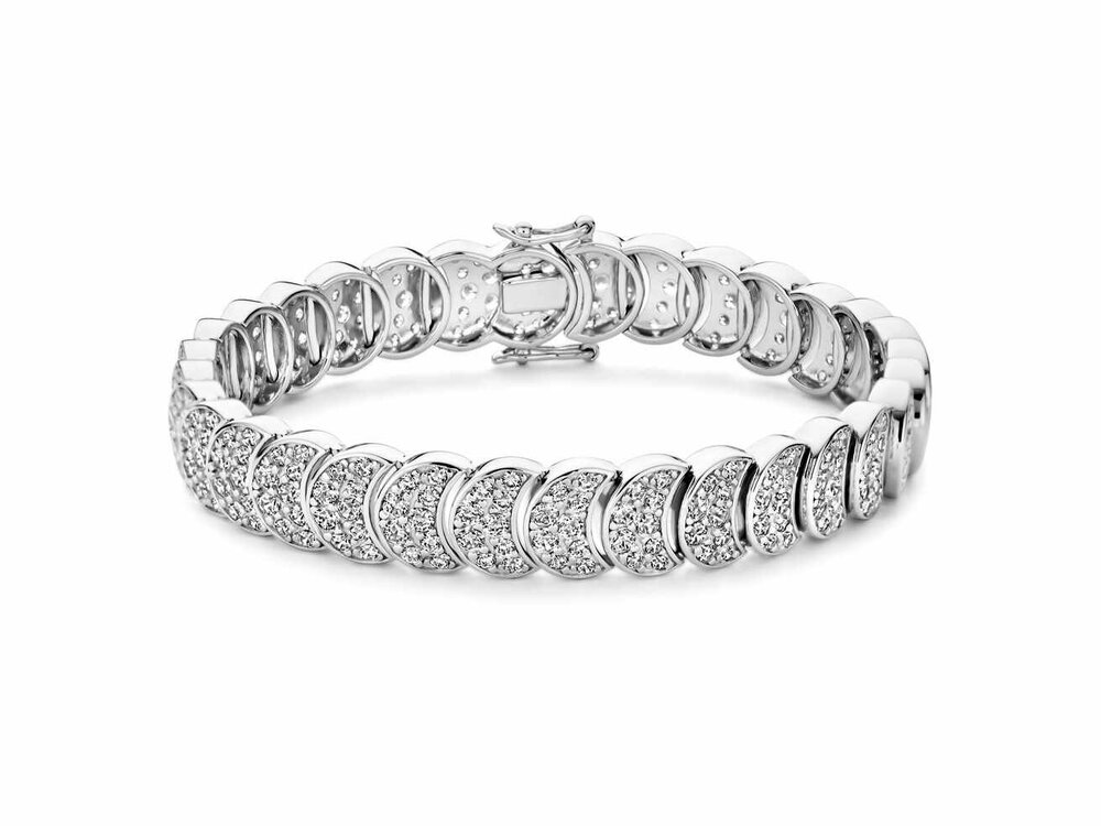 ARMBAND ZIRCONIA - Naiomy (AG) Zilver