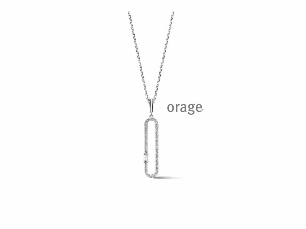 Hanger met Ketting - Orage Silver Jewellery | (Ag) Orage Zilver