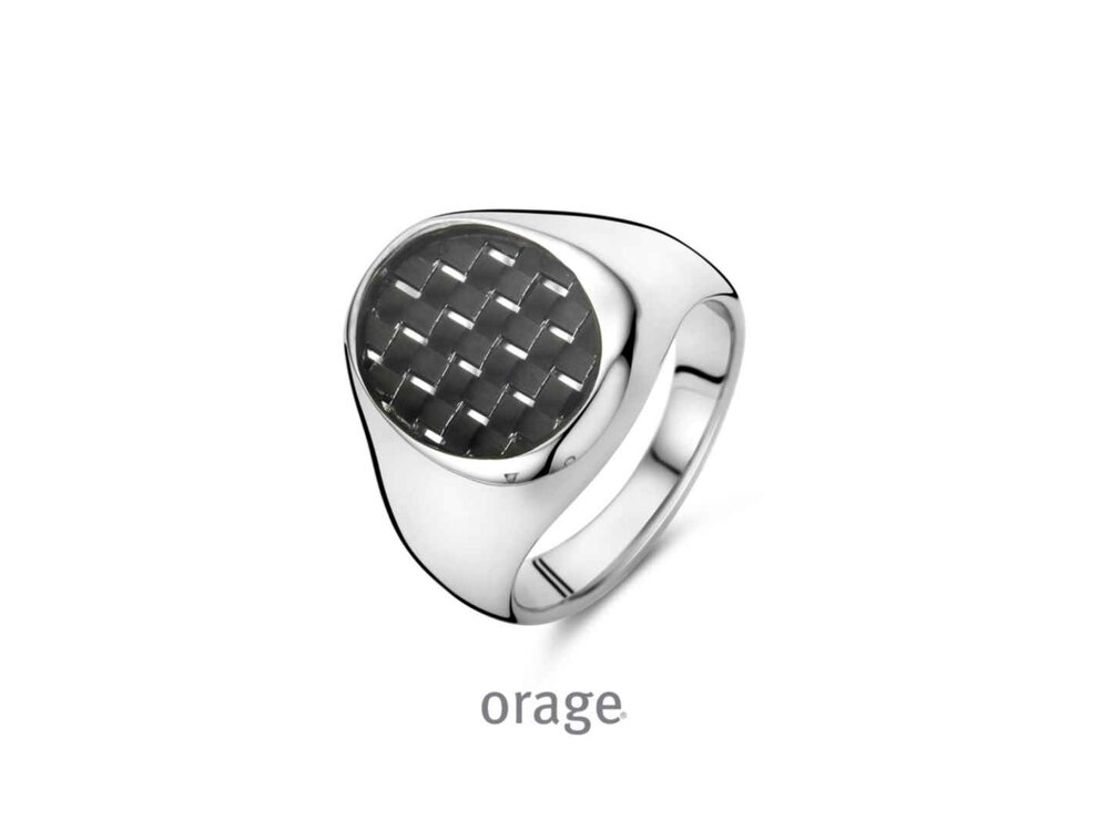 Ring heren - Orage STEEL Jewellery | (AG) Zilver Collection VS