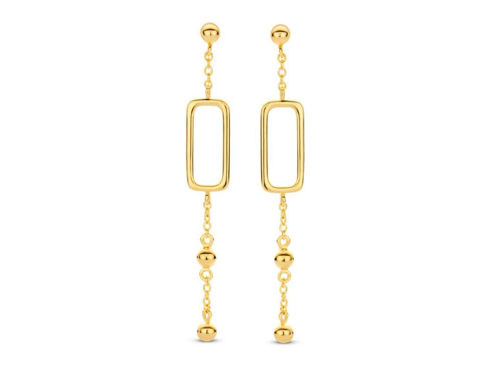 OORBEL AFHANGER ZIRCONIA - Naiomy (AG) Zilver