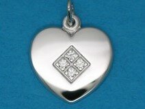 Hanger Voor Graveer Werk - Zilver Gerhodineerd | (AG) Zilver Collection VS