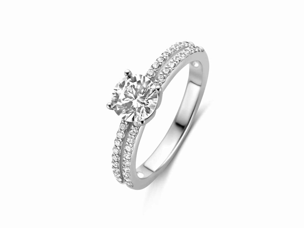 RING ZIRCONIA - Naiomy (AG) Zilver