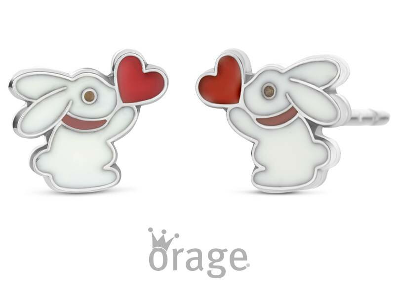Oorbellen kinderfiguur - Orage Kids Silver | (Ag) Orage Zilver