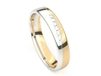 Aurodesign Trouwring - 18kt Bicolor | Auro Design Ring