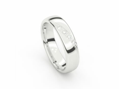 Aurodesign Trouwring - 18kt Witgoud | Auro Design Ring