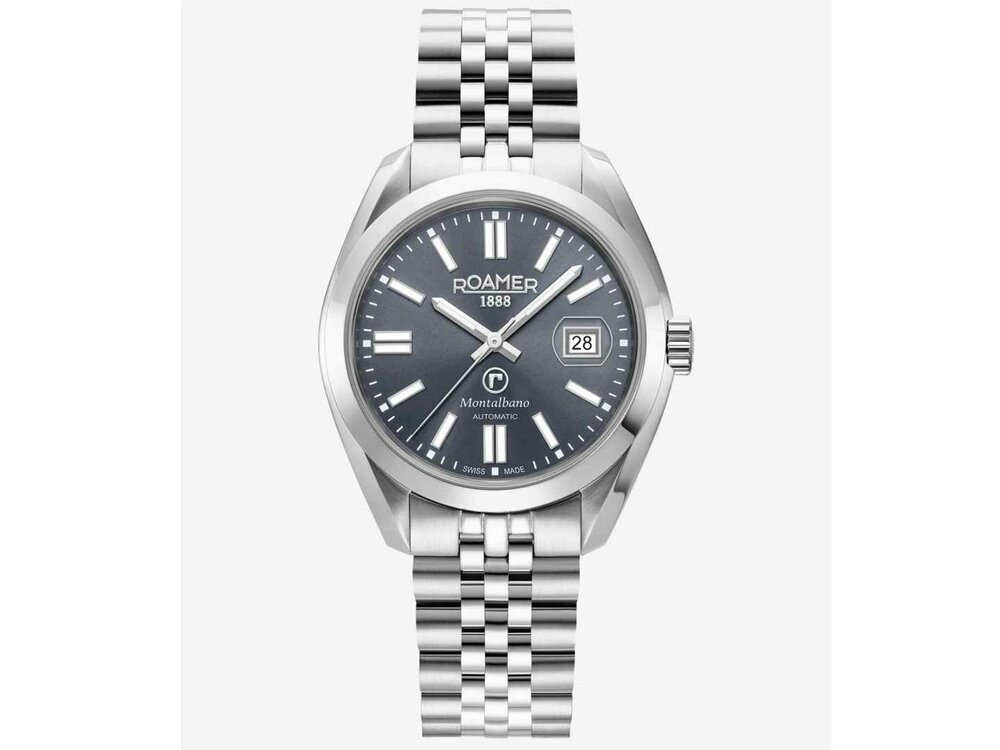 ROAMER WATCHES MEN MEC. - Edelstaal massief