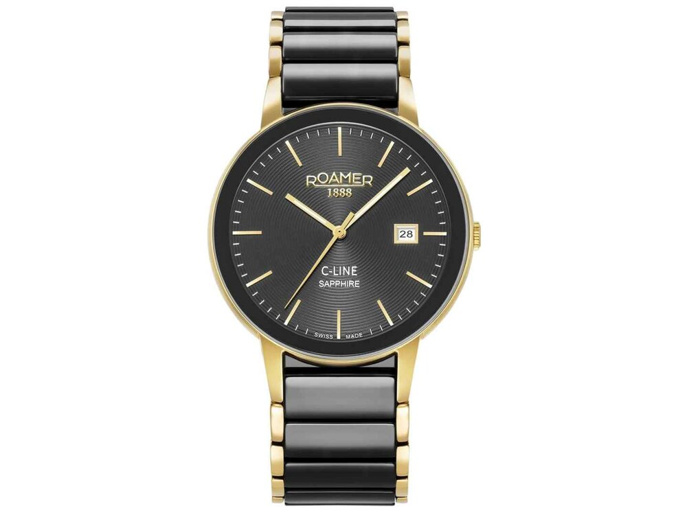 ROAMER WATCHES MEN - CERAMICA PVD/PLAQUE