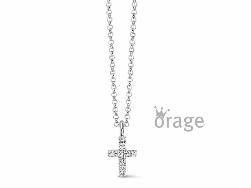 Hanger met Ketting - Orage Kids Silver | (Ag) Orage Zilver