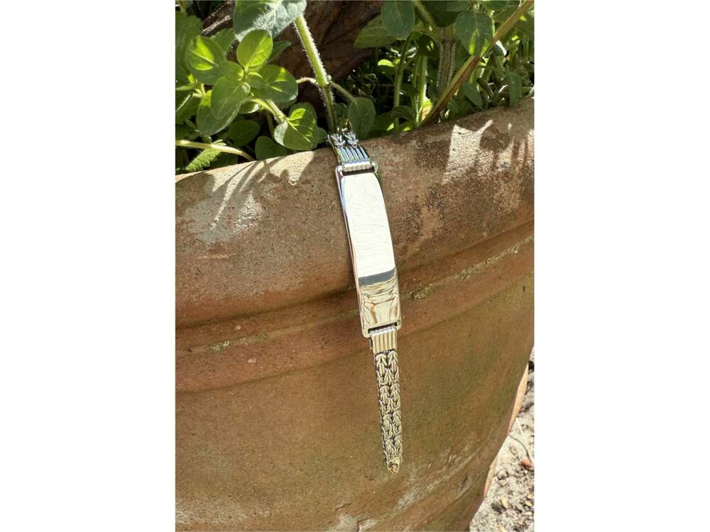 Armband Idendité - Zilver Gerhodineerd | (AG) Zilver Collection VS