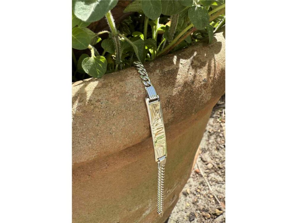 Armband Idendité - Zilver Gerhodineerd | (AG) Zilver Collection VS