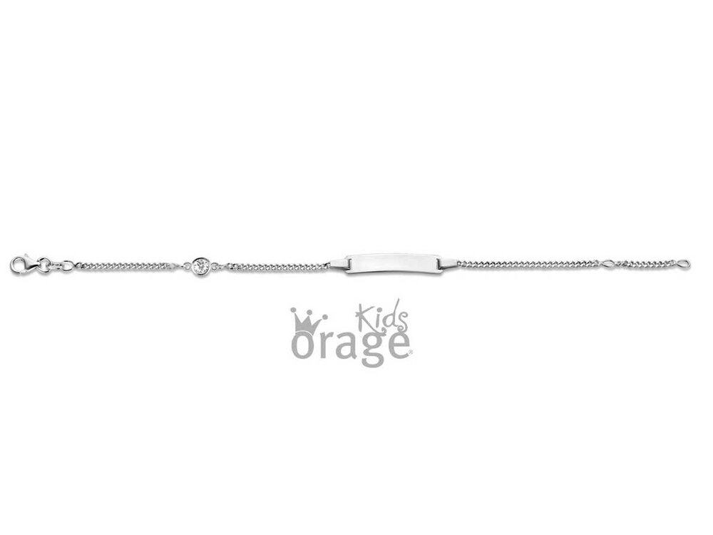 Armband Idendité - Zilver | Orage Silver Jewellery