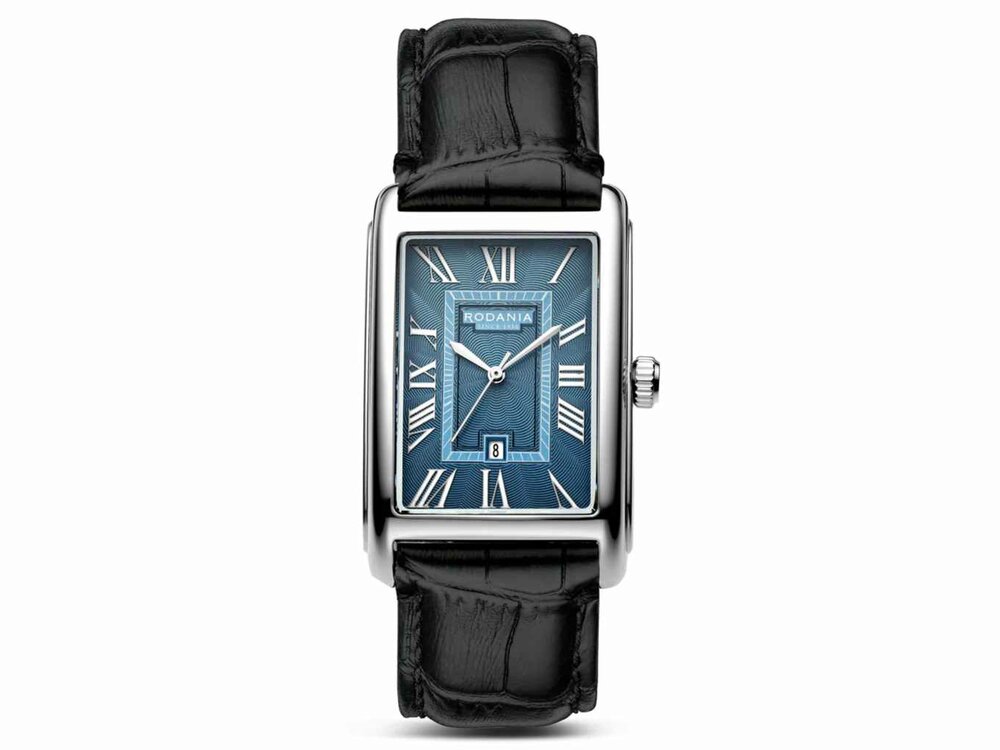 RODANIA SWISS MADE HEREN - Edelstaal+Leer | Rodania 1930 Swiss Made