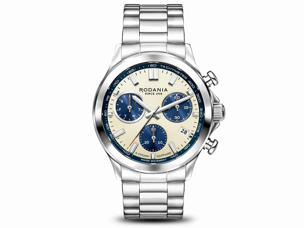 RODANIA SWISS MADE HEREN - Edelstaal massief | Rodania 1930 Swiss Made