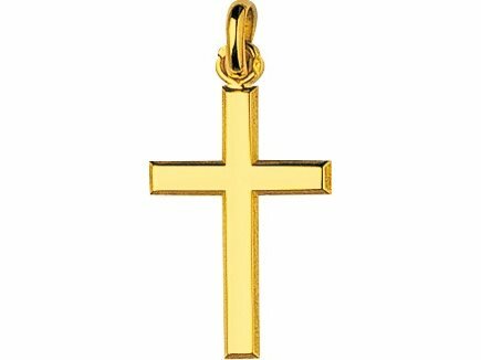 Hanger Kruisje - 18kt Geelgoud | COLLECTION VANSCHOENWINKEL