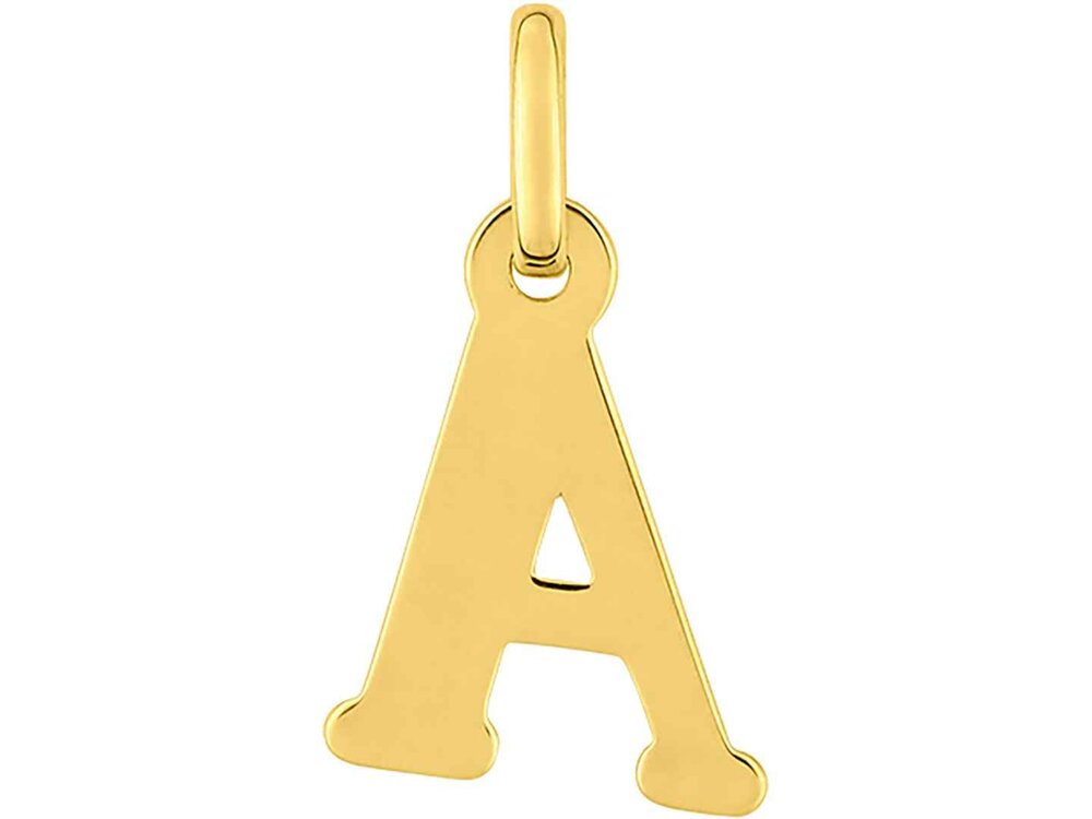 Hanger Letter - 18kt Geelgoud | COLLECTION VANSCHOENWINKEL