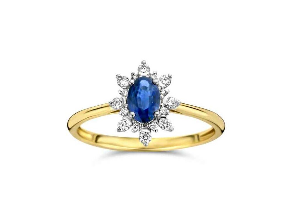 Ring entourage briljant - DULCI NEA 18K | DULCI NEA JEWELS