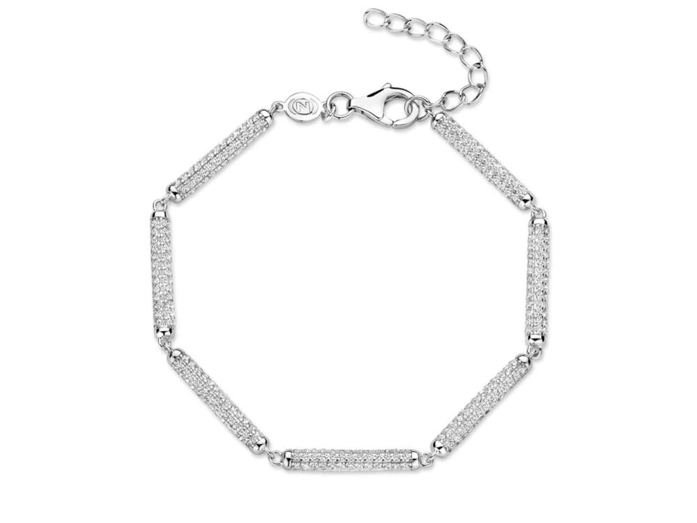 ARMBAND ZIRCONIA - Naiomy (AG) Zilver