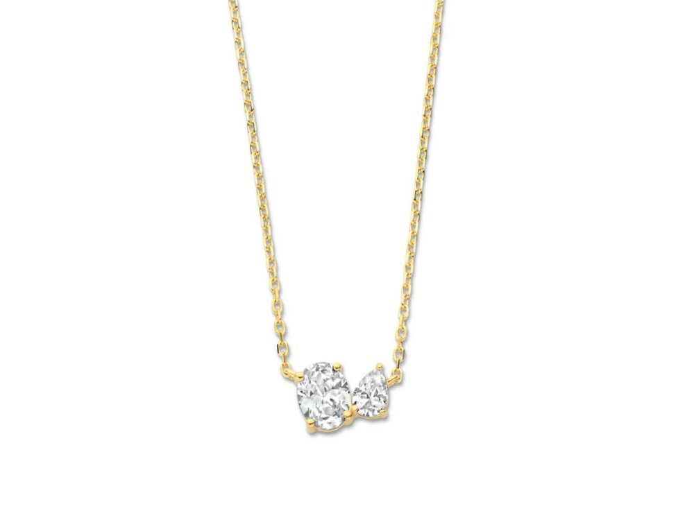 KETTING MET HANGER - Naiomy (AG) Zilver