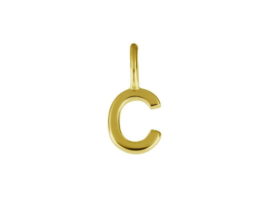 Hanger Letter - 18kt Geelgoud | COLLECTION VANSCHOENWINKEL