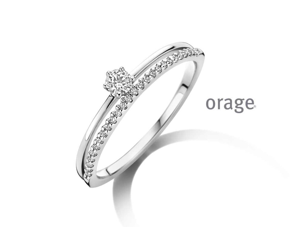 RING ZIRCONIA - Orage Silver Jewellery | (Ag) Orage Zilver