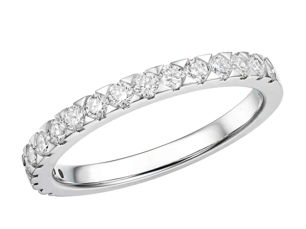 Ring alliance briljant - 18kt Witgoud | COLLECTION VANSCHOENWINKEL