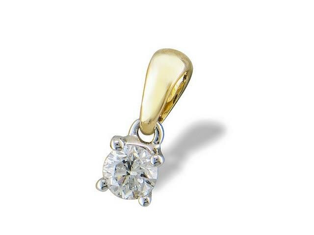 Hanger Briljant - 18kt Bicolor | COLLECTION VANSCHOENWINKEL