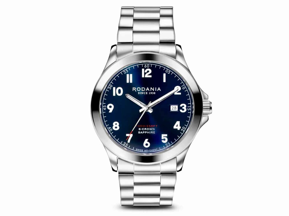 RODANIA SWISS MADE HEREN - Edelstaal massief | Rodania 1930 Swiss Made