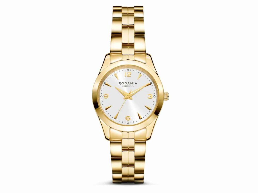 RODANIA SWISS MADE DAMES - Bicolor Staal-Plaqué / PVD | Rodania 1930 Swiss Made